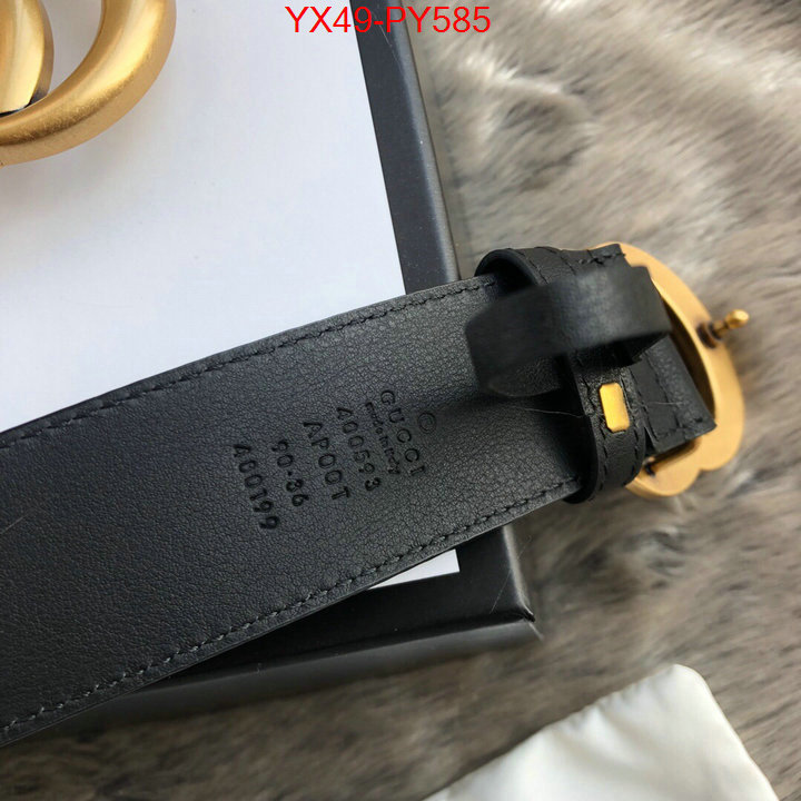 Belts-Gucci,best replica new style , ID: PY585,$:49USD