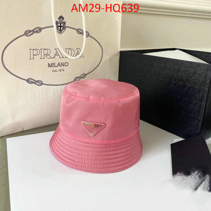 Cap (Hat)-Prada,cheap replica , ID:HQ639,$: 29USD