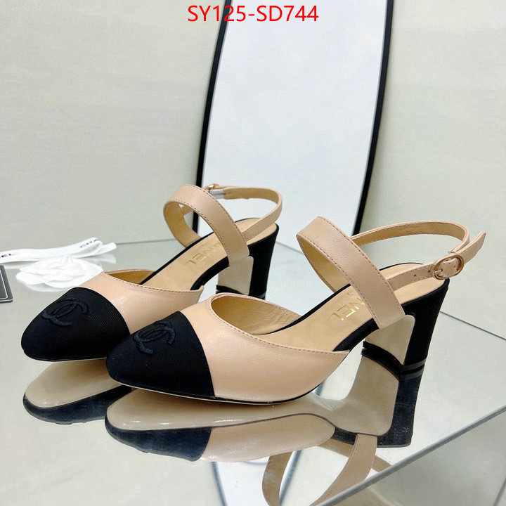 Women Shoes-Chanel,best replica quality , ID: SD744,$: 125USD