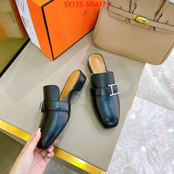 Women Shoes-Hermes,the highest quality fake , ID: SO4171,$: 125USD