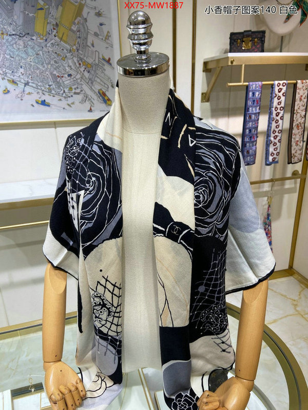 Scarf-Chanel,where can i find , ID: MW1887,$: 75USD