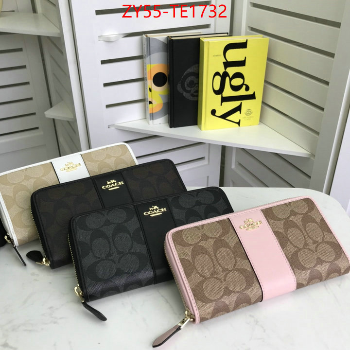 Coach Bags(4A)-Wallet,aaaaa+ replica designer ,ID: TE1732,$: 55USD