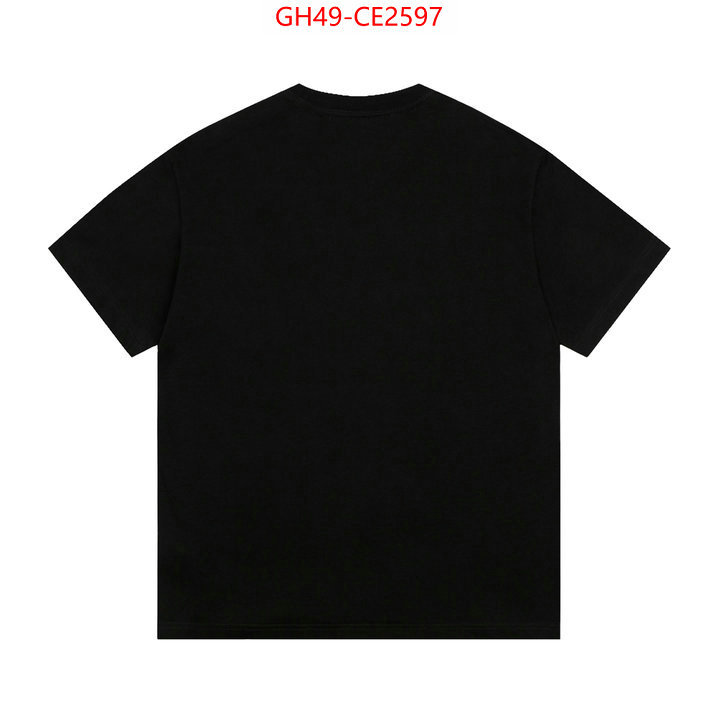 Clothing-Gucci,shop cheap high quality 1:1 replica , ID: CE2597,$: 49USD