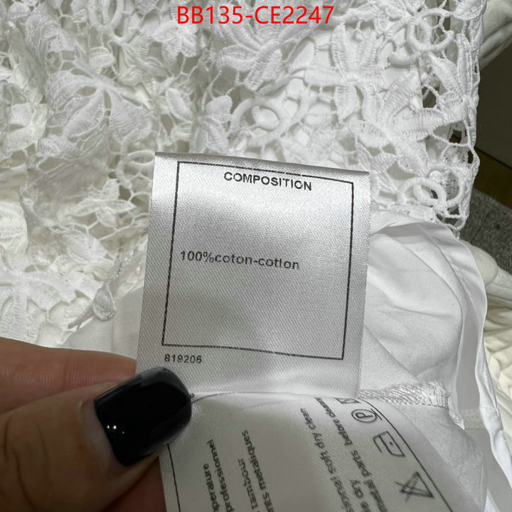 Clothing-Chanel,buy best quality replica , ID: CE2247,$: 135USD