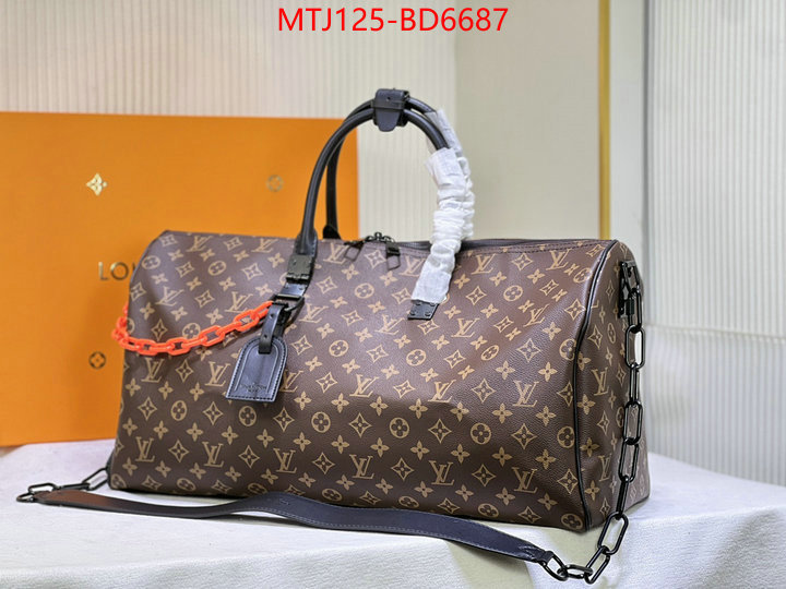 LV Bags(4A)-Keepall BandouliRe 45-50-,for sale online ,ID: BD6687,$: 125USD