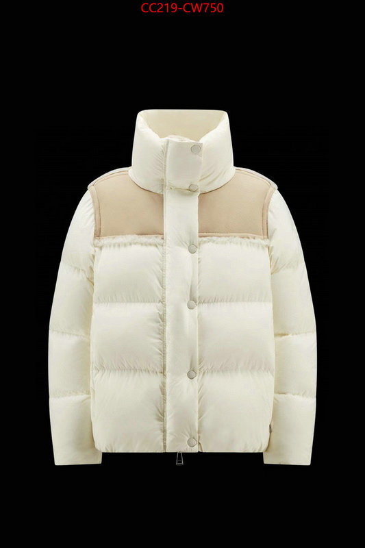 Down jacket Women-Moncler,2023 replica wholesale cheap sales online , ID: CW750,$: 219USD