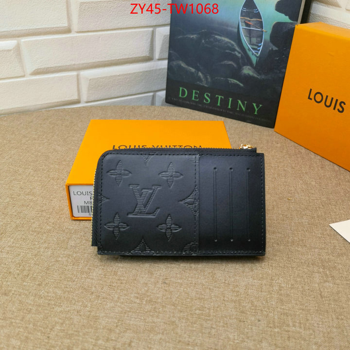 LV Bags(4A)-Wallet,best capucines replica ,ID: CW1068,$: 45USD