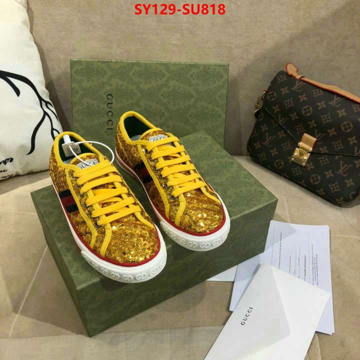 Women Shoes-Gucci,can you buy replica , ID: SU818,$: 129USD