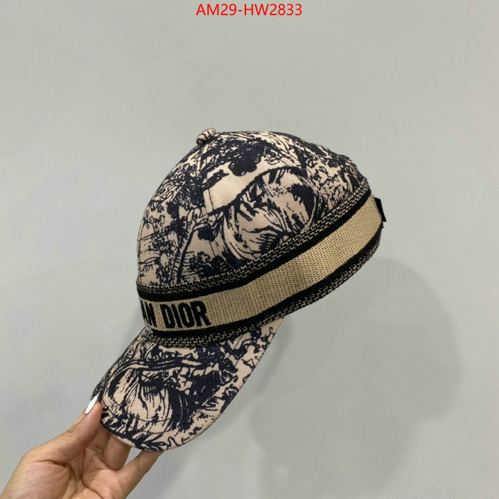 Cap (Hat)-Dior,aaaaa+ quality replica , ID: HW2833,$: 29USD