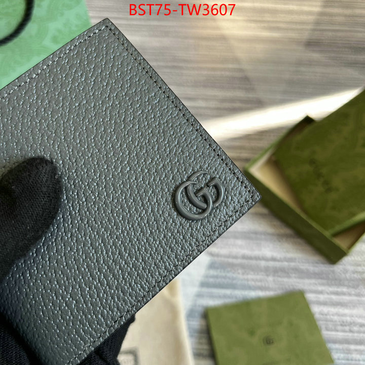 Gucci Bags(TOP)-Wallet-,best ,ID: TW3607,$: 75USD