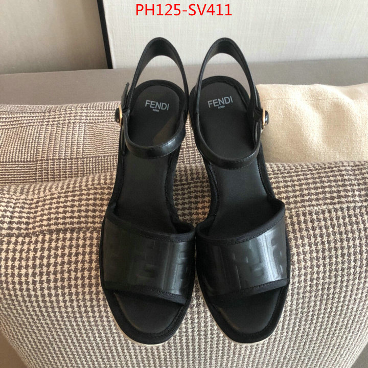 Women Shoes-Fendi,replica online , ID: SV411,$:125USD