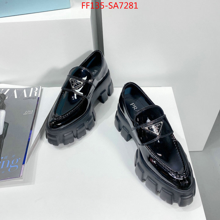 Women Shoes-Prada,fake , ID: SA7281,$: 135USD