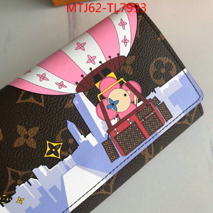 LV Bags(4A)-Wallet,ID: TL7993,$: 62USD