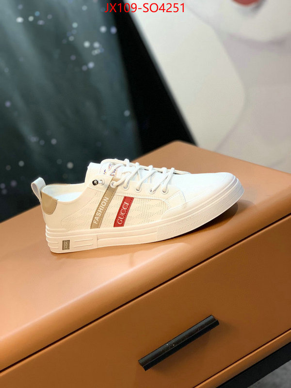 Men Shoes-Gucci,top 1:1 replica , ID: SO4251,$: 109USD