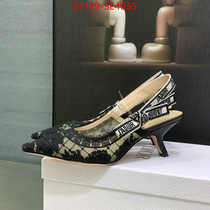 Women Shoes-Dior,aaaaa+ replica designer , ID: SE4035,$: 129USD