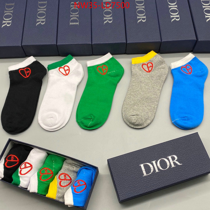 Sock-Dior,cheap wholesale , ID: LD7500,$: 35USD