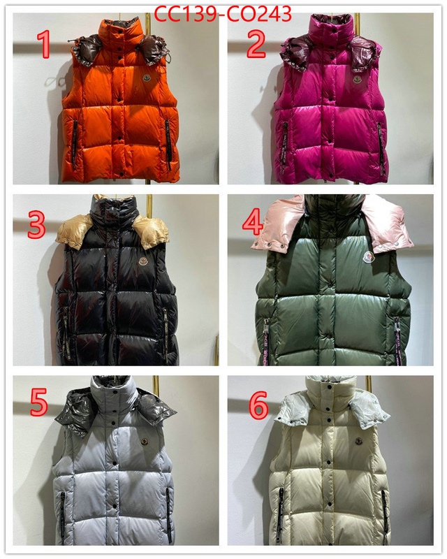 Down jacket Women-Moncler,buy 1:1 , ID: CO243,$: 139USD