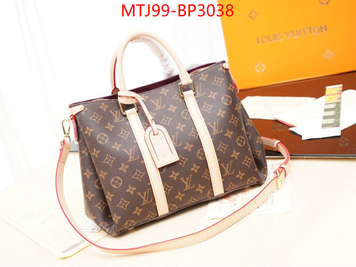 LV Bags(4A)-Handbag Collection-,ID: BP3038,$: 99USD