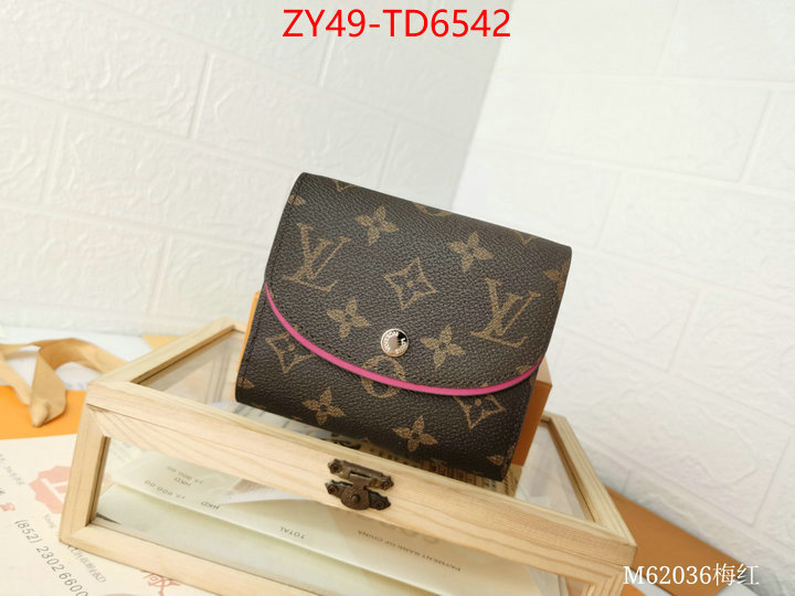 LV Bags(4A)-Wallet,we provide top cheap aaaaa ,ID: TD6542,$: 49USD