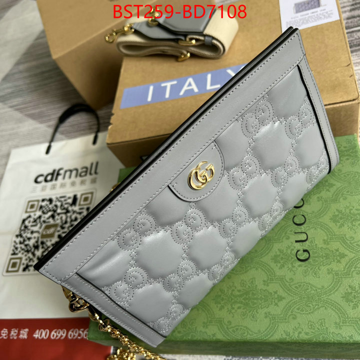 Gucci Bags(TOP)-Diagonal-,new designer replica ,ID: BD7108,$: 259USD