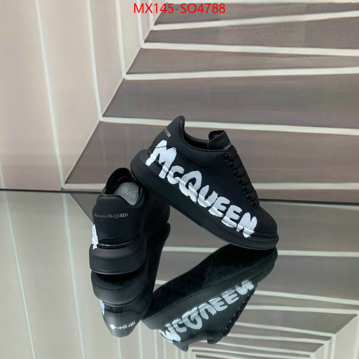 Men Shoes-Alexander McQueen,top perfect fake , ID: SO4788,$: 145USD