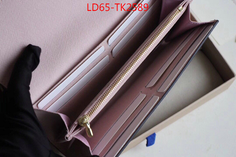 LV Bags(TOP)-Wallet,ID: TK2589,$:65USD