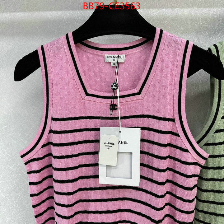 Clothing-Chanel,7 star ,ID: CE3563,$: 79USD