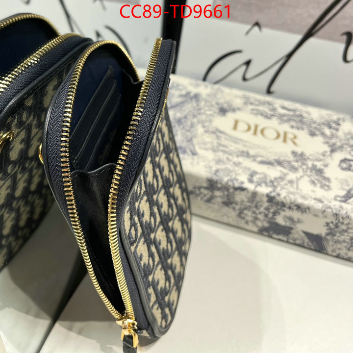 Dior Bags(TOP)-Wallet-,ID: TD9661,$: 89USD