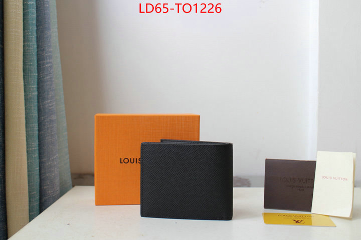 LV Bags(4A)-Wallet,flawless ,ID: TO1226,$: 65USD