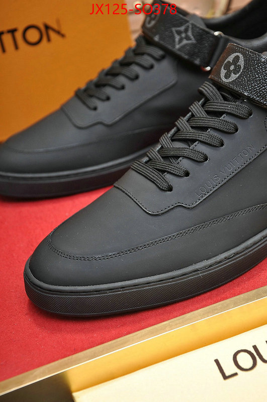 Men Shoes-LV,new 2023 , ID: SO378,$: 125USD