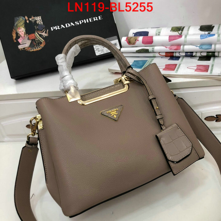 Prada Bags(4A)-Handbag-,replcia cheap ,ID: BL5255,$: 119USD