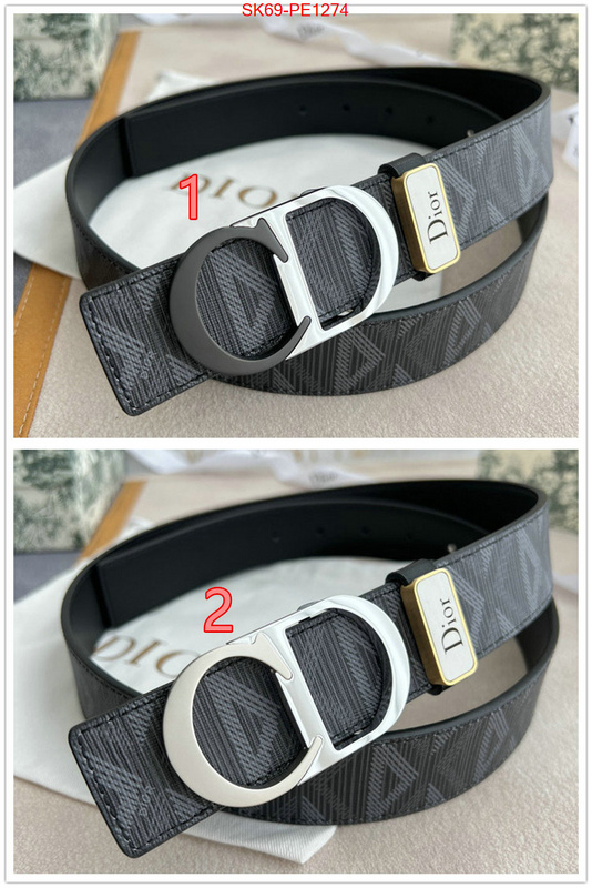 Belts-Dior,what best replica sellers , ID: PE1274,$: 69USD