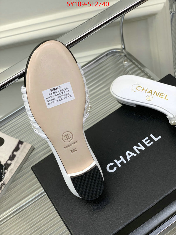 Women Shoes-Chanel,fake designer , ID: SE2740,$: 109USD