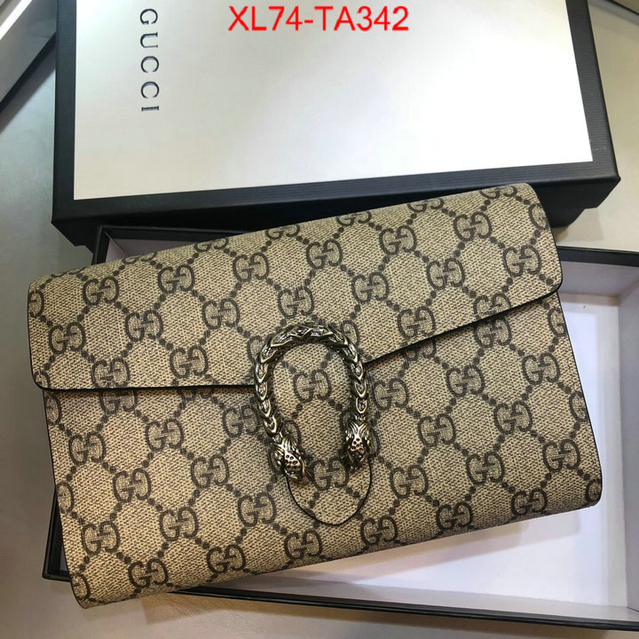 Gucci Bags(4A)-Wallet-,ID:TA342,$: 74USD