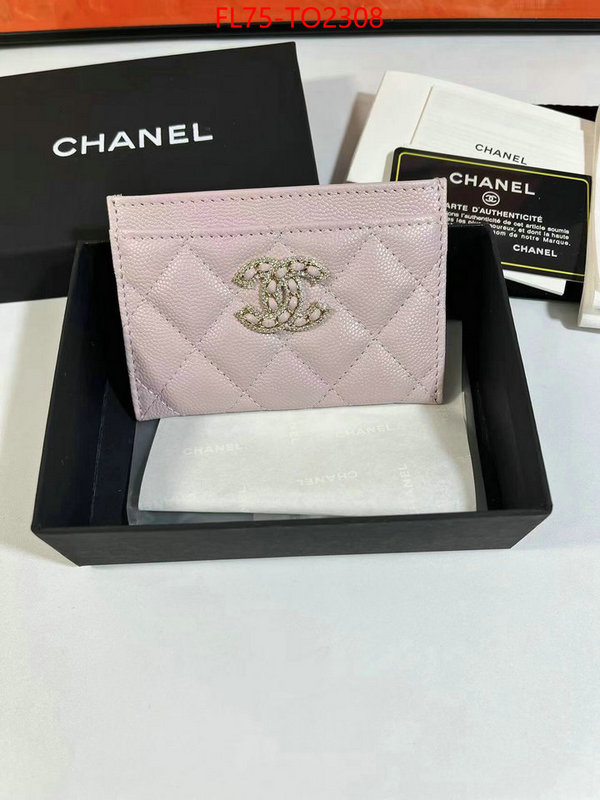 Chanel Bags(TOP)-Wallet-,ID: TO2308,$: 75USD