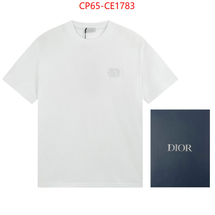 Clothing-Dior,designer replica ,ID: CE1783,$: 65USD