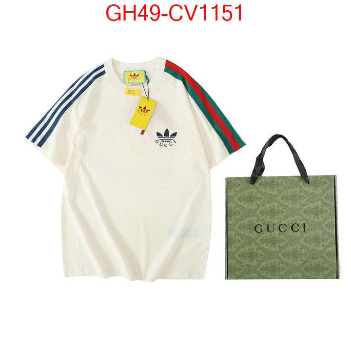 Clothing-Gucci,how quality , ID: CV1151,$: 49USD