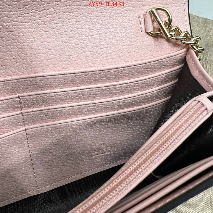 Gucci Bags(4A)-Wallet-,luxury cheap replica ,ID: TE3433,$: 59USD