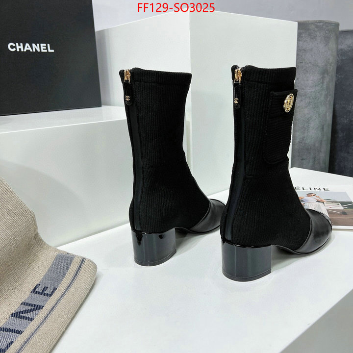 Women Shoes-Chanel,replica sale online , ID: SO3025,$: 129USD