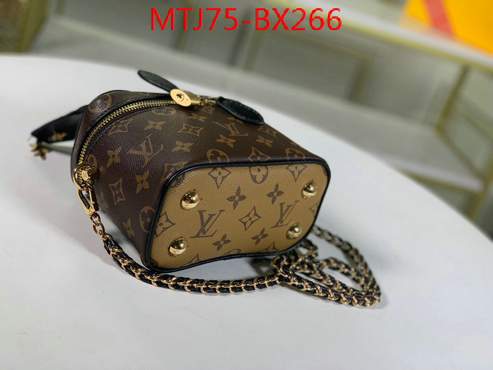 LV Bags(4A)-Vanity Bag-,wholesale ,ID: BX266,$: 75USD