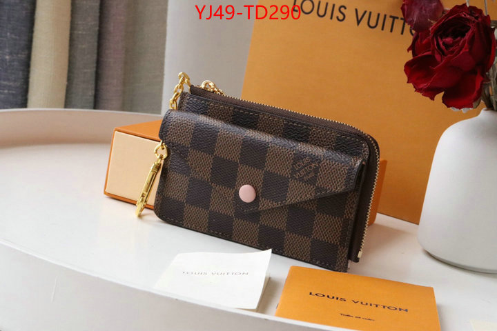 LV Bags(4A)-Wallet,ID: TD290,$: 49USD