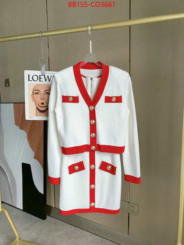 Clothing-Balmain,2023 luxury replicas , ID: CO3661,$: 155USD