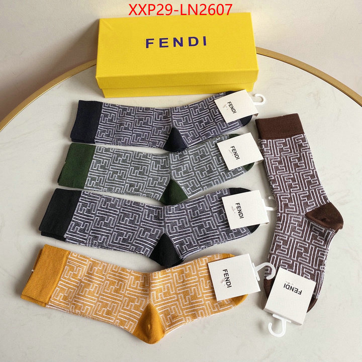 Sock-Fendi,sellers online , ID: LN2607,$: 29USD