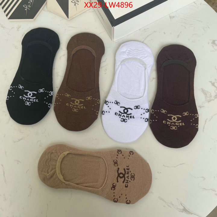 Sock-Chanel,outlet 1:1 replica , ID: LW4896,$: 29USD