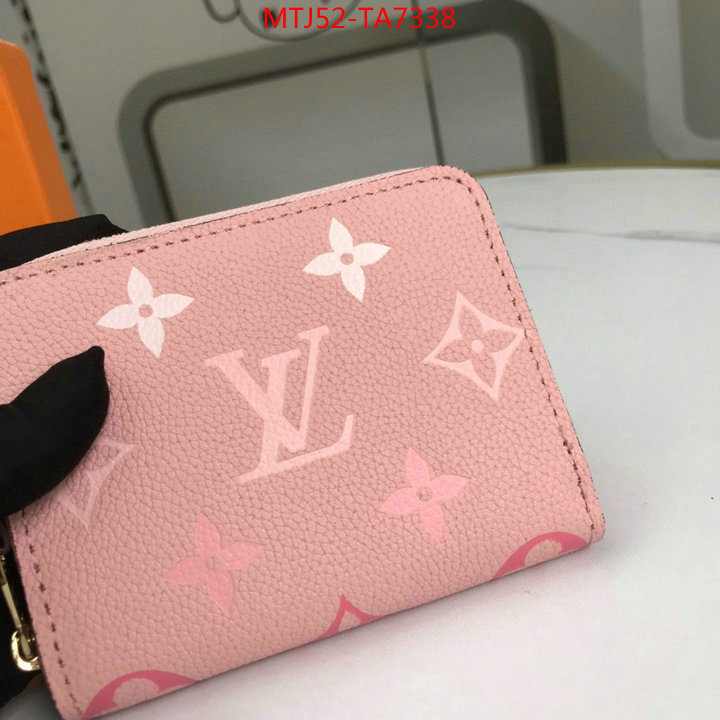 LV Bags(4A)-Wallet,ID: TA7338,$: 52USD