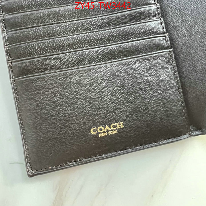 Coach Bags(4A)-Wallet,top ,ID: TW3442,$: 45USD