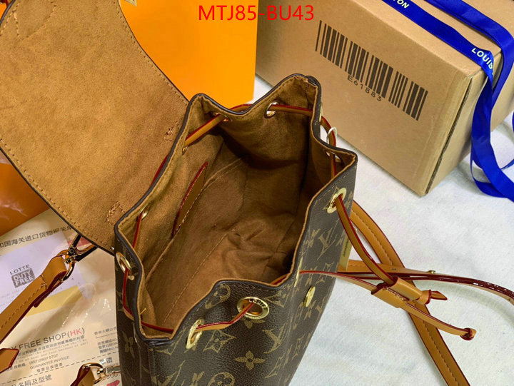 LV Bags(4A)-Backpack-,top perfect fake ,ID: BU43,$: 85USD