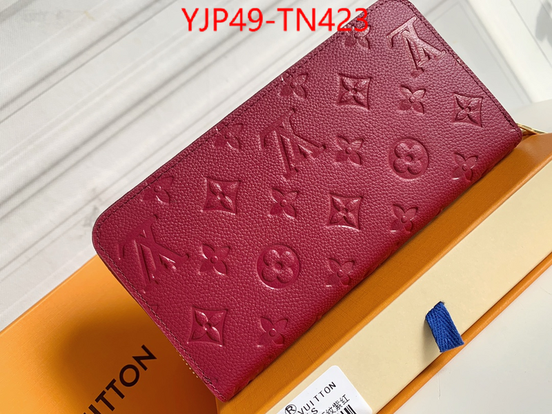 LV Bags(4A)-Wallet,ID: TN423,$: 49USD