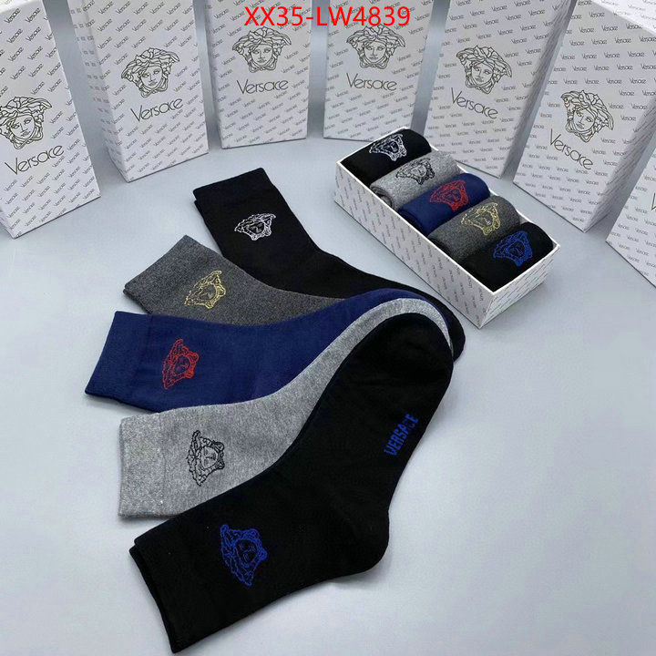 Sock-Versace,wholesale replica shop , ID: LW4839,$: 35USD