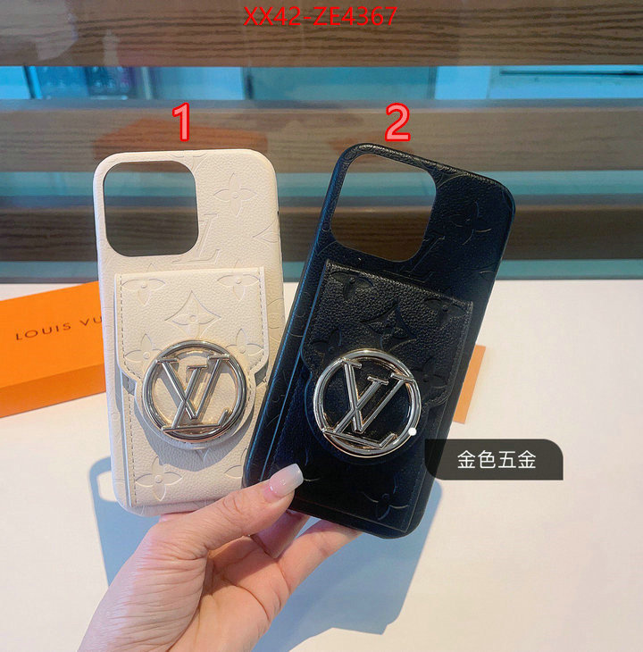 Phone case-LV,the best designer , ID: ZE4367,$: 42USD